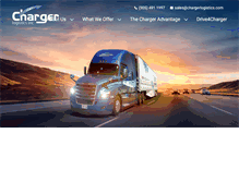 Tablet Screenshot of chargerlogistics.com